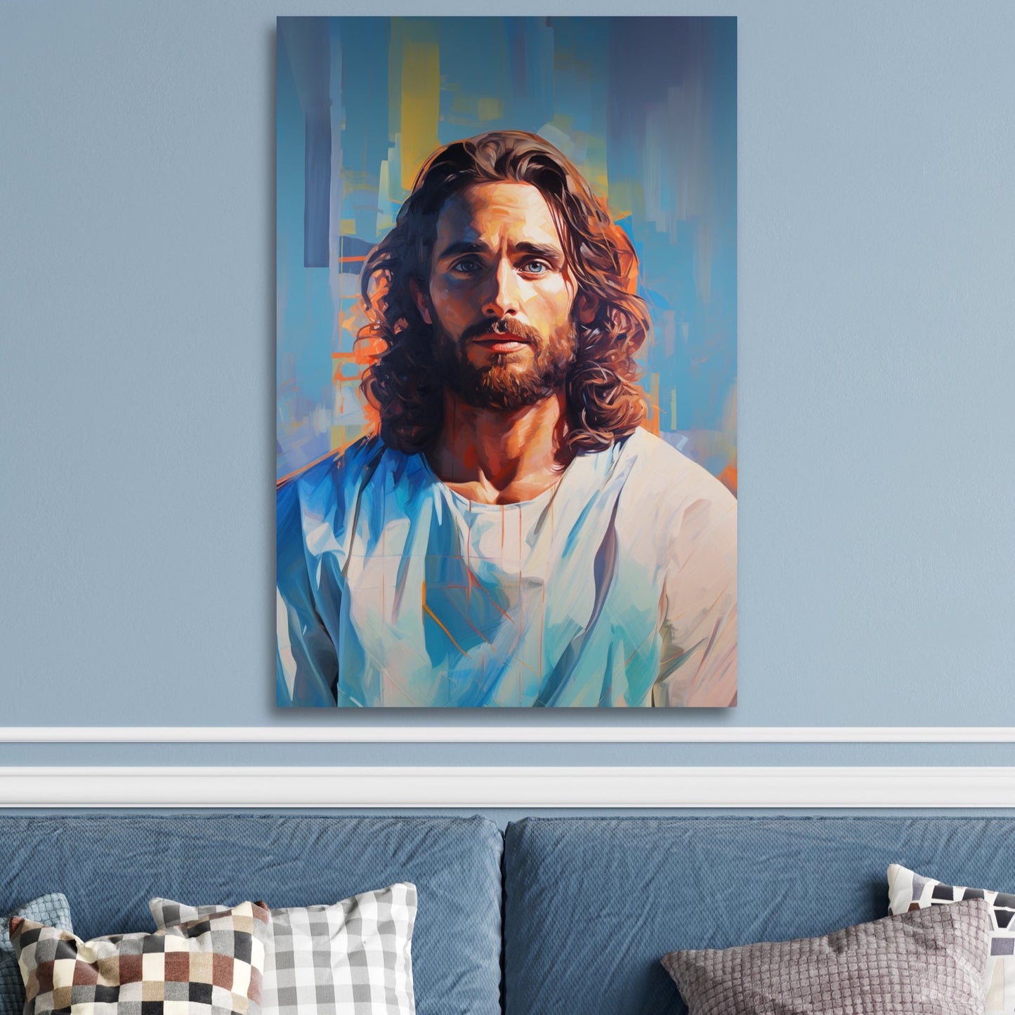 Jesus wall decor, Christian canvas prints