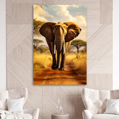 aesthetic african elephant wall decor