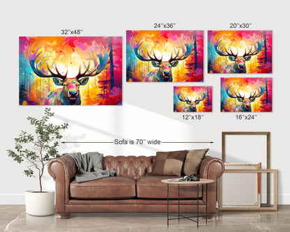 moose decor art prints