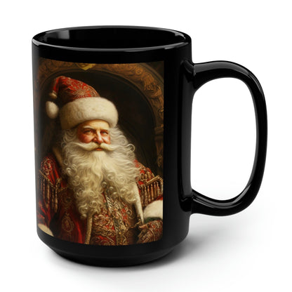 Victorian Santa Christmas Coffee Mug Ceramic Santa Coffee Mugs Victorian Christmas